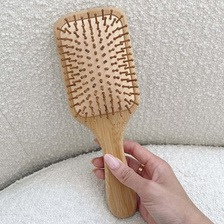 Bamboo paddle Brush